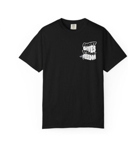 Women's Christ Gives Eternal Freedom T-Shirt