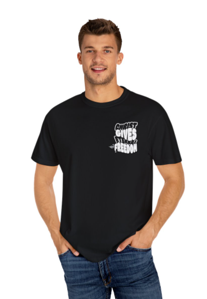 Men Christ Gives Eternal Freedom T-Shirt